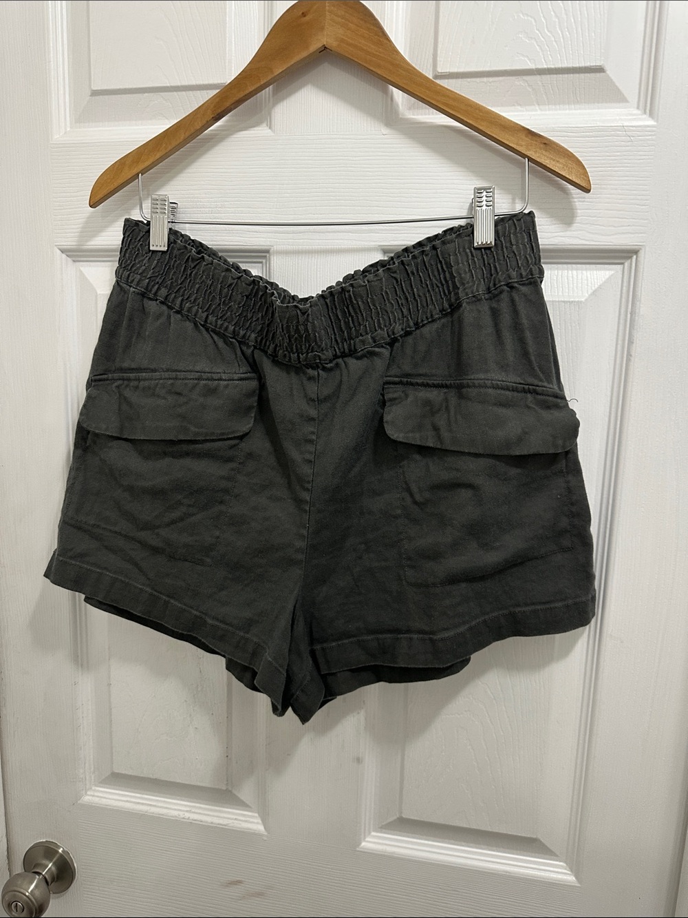 Maeve Anthropology Linen Blend Shorts with Pockets